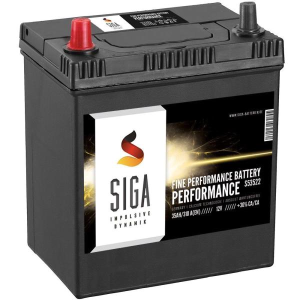 SIGA Performance Asia Autobatterie PPR 35Ah 12V